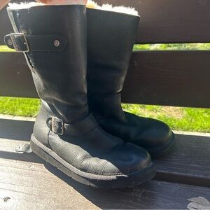 UGG Sutter leather buckle Winter Boots